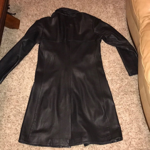 Authentic Leather trench - Picture 5 of 8
